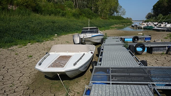 İtalya'da Po Nehri kurudu: Tarım ve su kaynakları tehdit altında