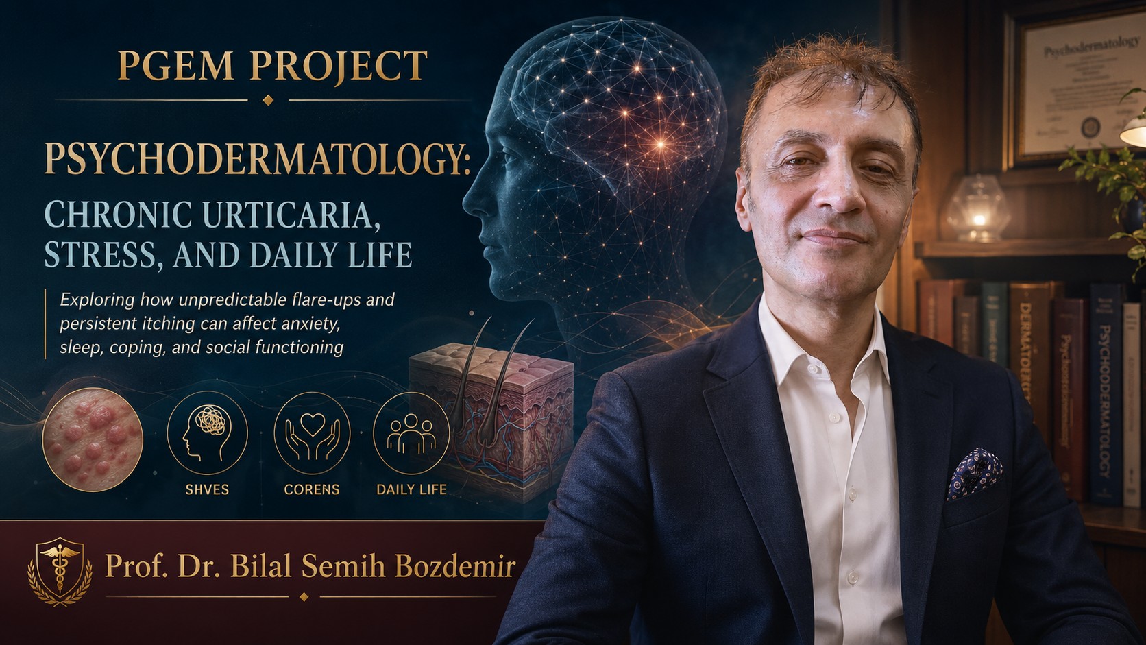 Psychodermatology: Chronic Urticaria, Stress and Daily Life — Gündem Mührü Özel Dosya