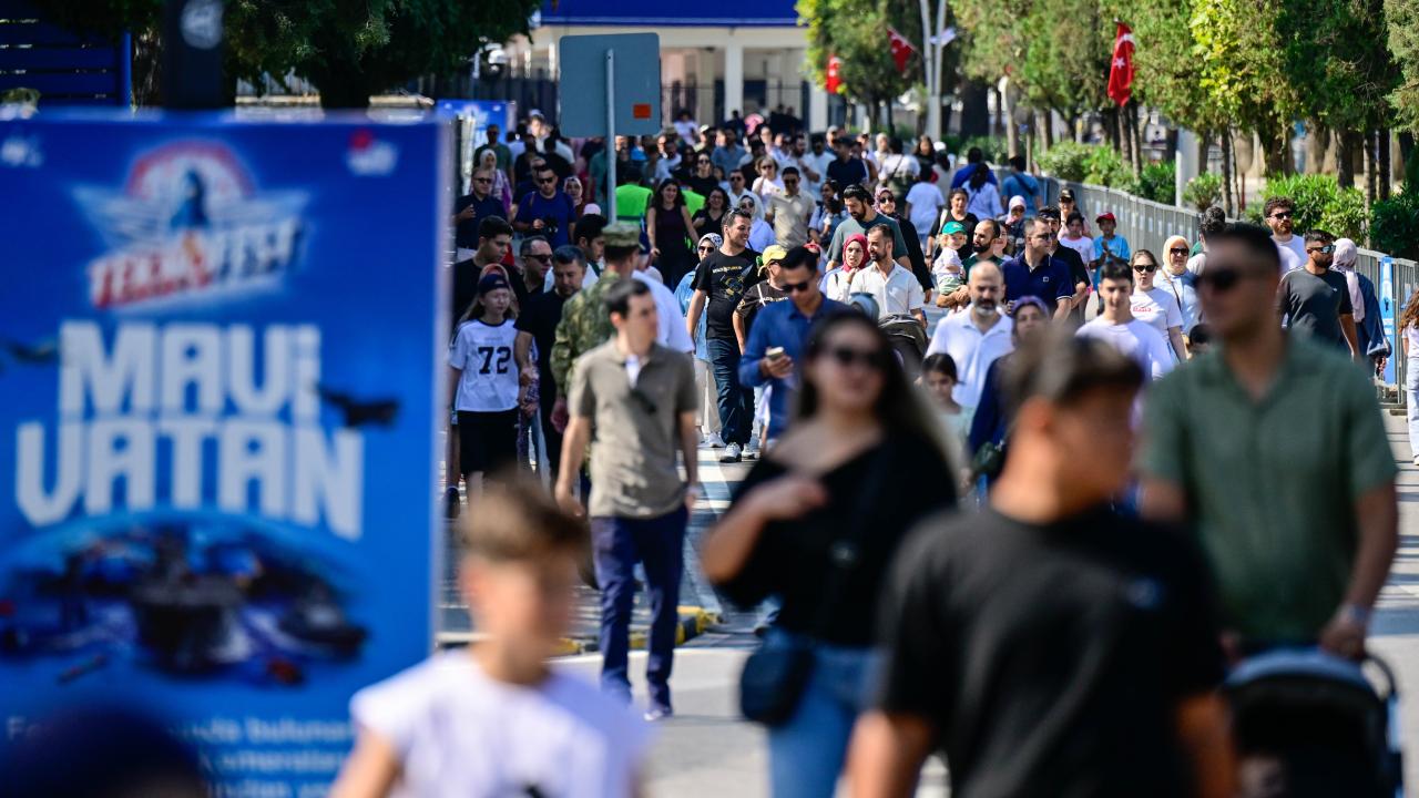 TEKNOFEST Mavi Vatan'da ziyaretçi yoğunluğu