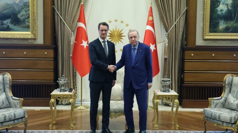 Cumhurbaşkanı Erdoğan, Almanya'nın Kuzey RenVestfalya Eyaleti Başbakanı Wüst'ü kabul etti