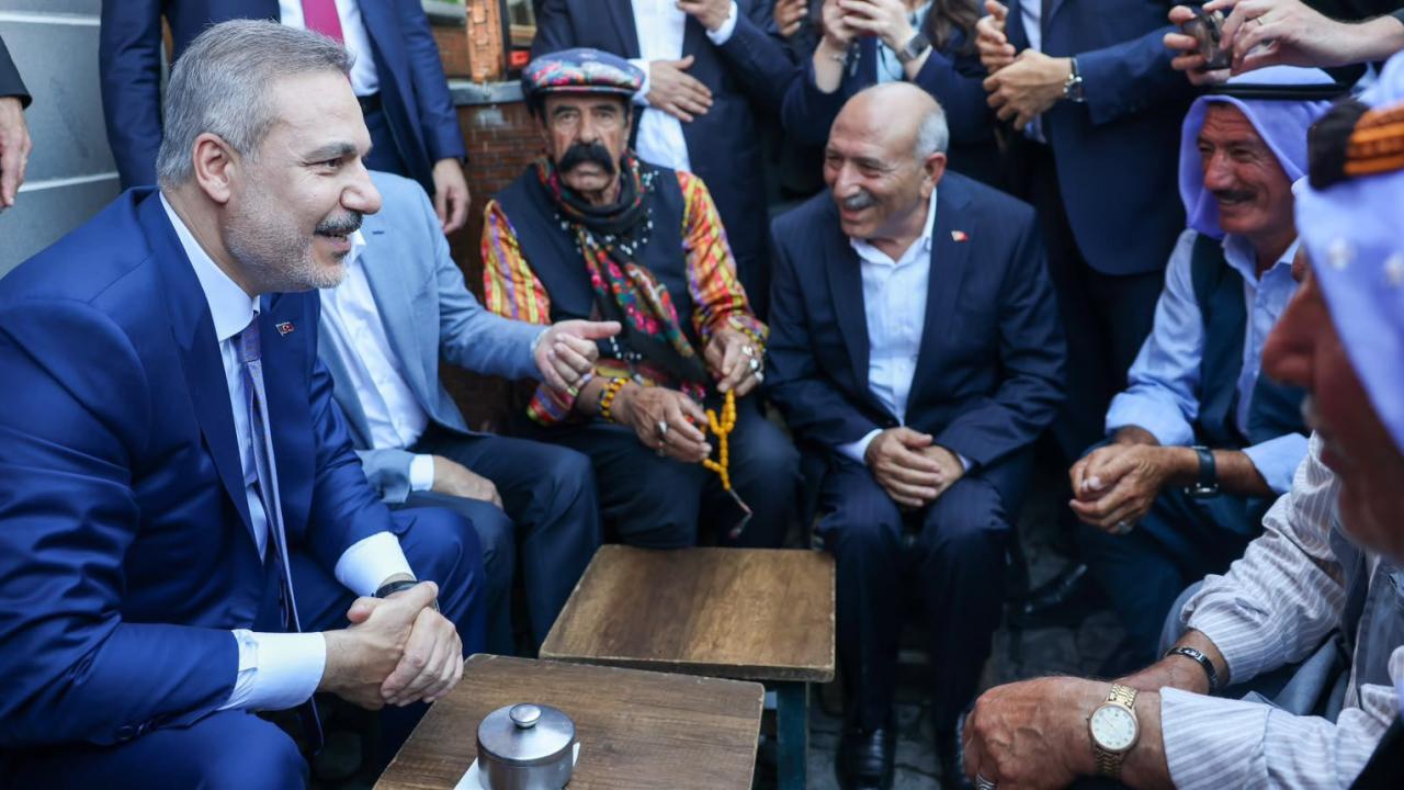 Dışişleri Bakanı Fidan Diyarbakır'da