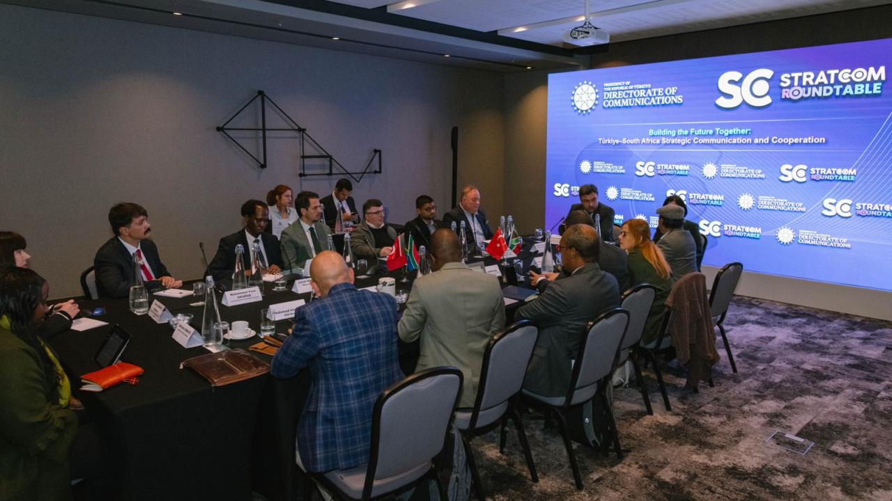 İletişim Başkanlığı, Güney Afrika'da STRATCOM Roundtable ve Public Forum düzenledi