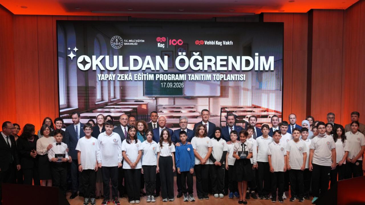Yapay Zeka Eğitim Programı'yla 5,2 milyon öğrenciye ulaşılacak