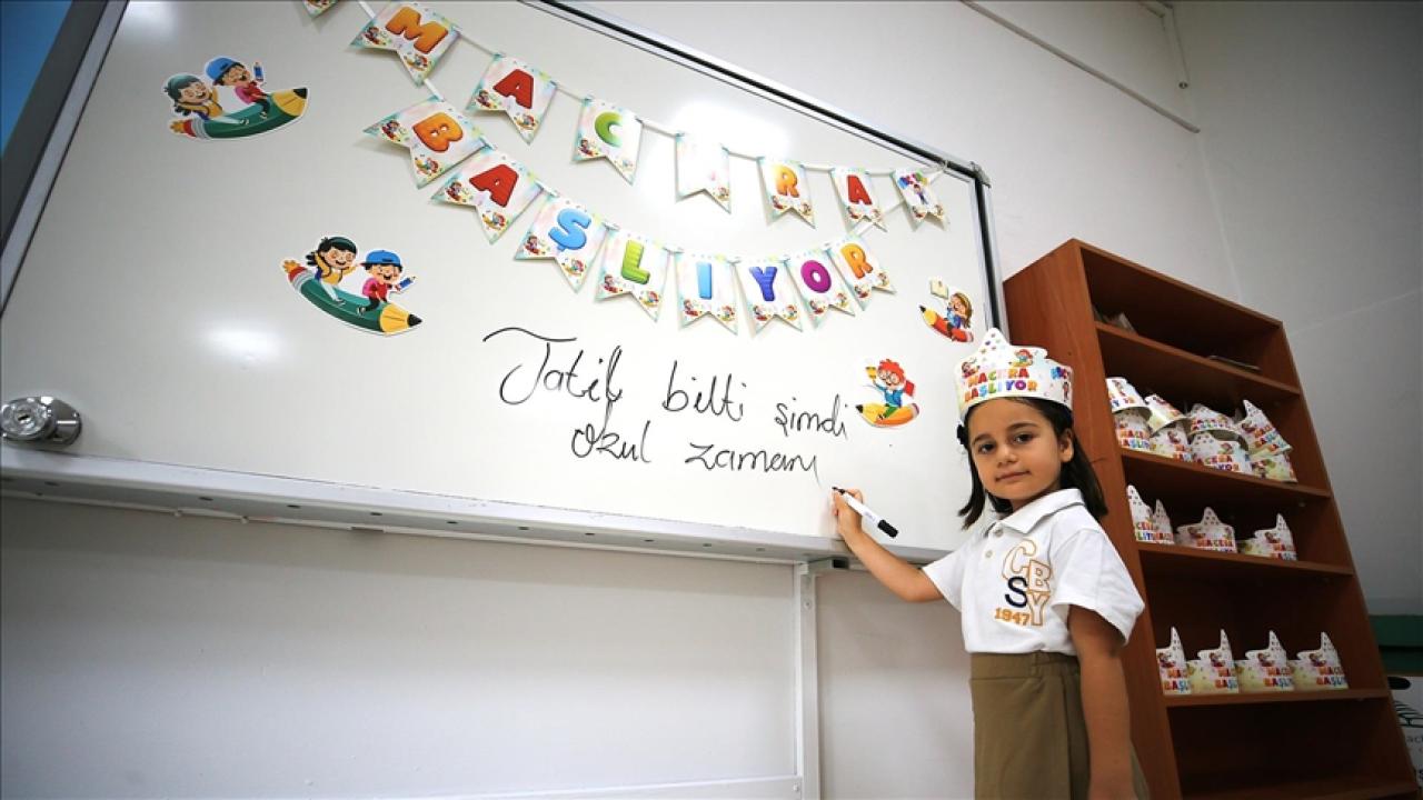 Tatil bitti, ders zili bugün çaldı